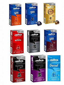 100 קפסולות אלומניום תואם נספרסו לוואצה מיקס lavazza mix לבחירה עצמית 100 קפסולות אלומניום תואם נספרסו לוואצה מיקס lavazza mix לבחירה עצמית
