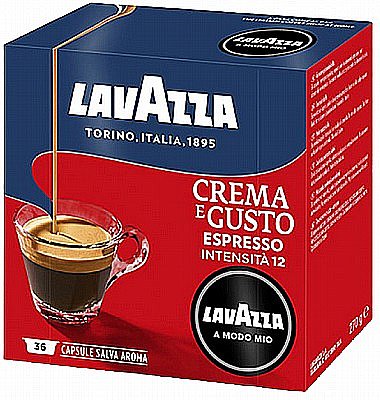 360 ������� ������ ���� ��� CREMA E GUSTO Lavazza Amodo-Mio