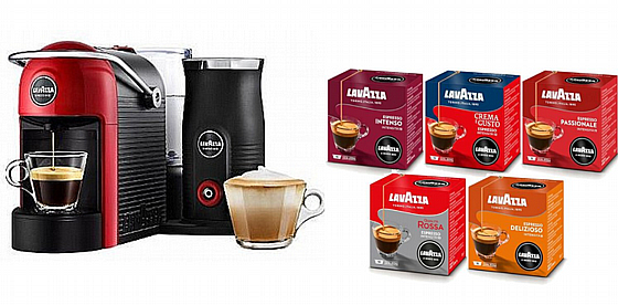 ����� ��� �� ����� ���+180 ������� Lavazza A Modo Mio Jolie And Milk 