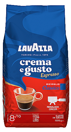 6 �"� ���� ��� Lavazza crema e gusto  espresso classico 