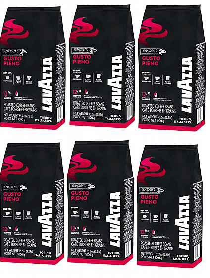 6 �"�  ������ ����� ����� Lavazza Gusto Pieno