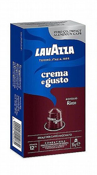 10 ������� �������� ���� ������ ������ lavazza Crema e Gusto Ricco ���� 12