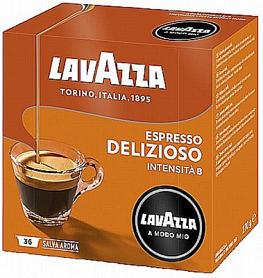 540 ������� ������ ���� ��� DELIZIOSO Lavazza Amodo-Mio