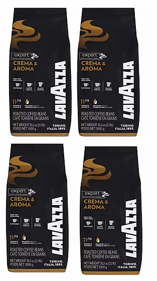 4 �"� ������ lavazza expert Crema & Aroma