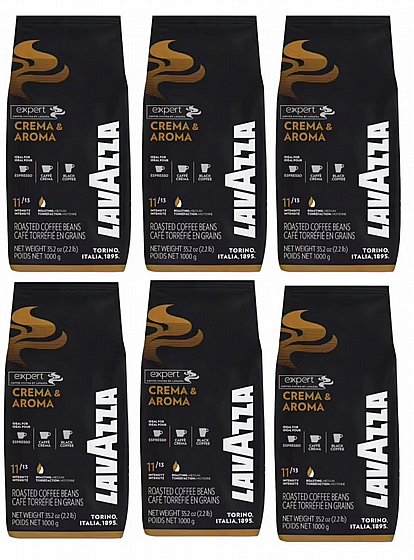 6 �� ��� ������ lavazza expert Crema & Aroma