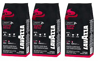 3 ק"ג פולי קפה לוואצה גוסטו פיאנו Lavazza Gusto Pieno 3 ק"ג פולי קפה לוואצה גוסטו פיאנו Lavazza Gusto Pieno