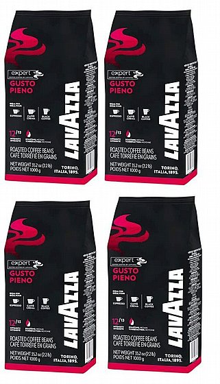 4 �"� ���� ��� ������ ����� ����� Lavazza Gusto Pieno