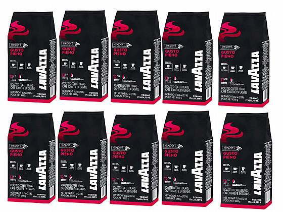 10 �"� ���� ��� ������ ����� ����� Lavazza Gusto Pieno