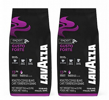לוואצה פורטה 1 ק"ג - Lavazza Forte Gusto 1 kg לוואצה פורטה 1 ק"ג - Lavazza Forte Gusto 1 kg